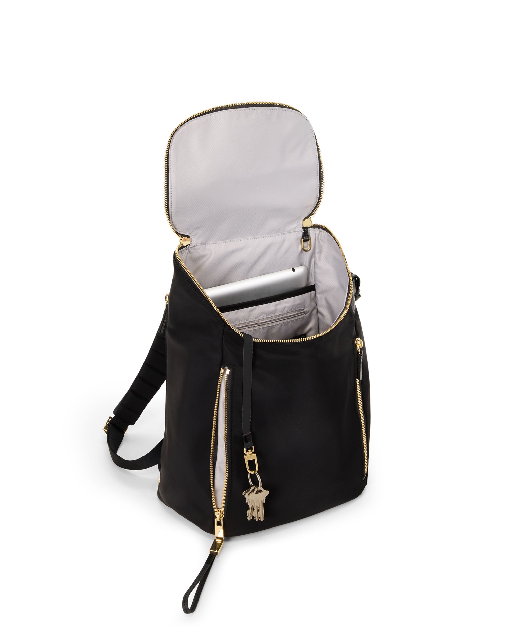 Imogene Backpack in Black/Gold | Voyageur | TUMI Singapore