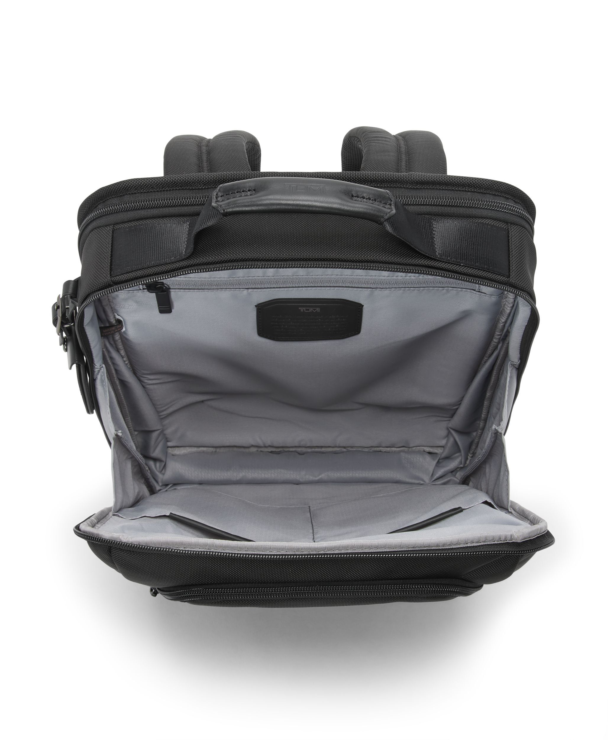 Large 17” Expandable Backpack in Black | Tumi Alpha | TUMI Singapore