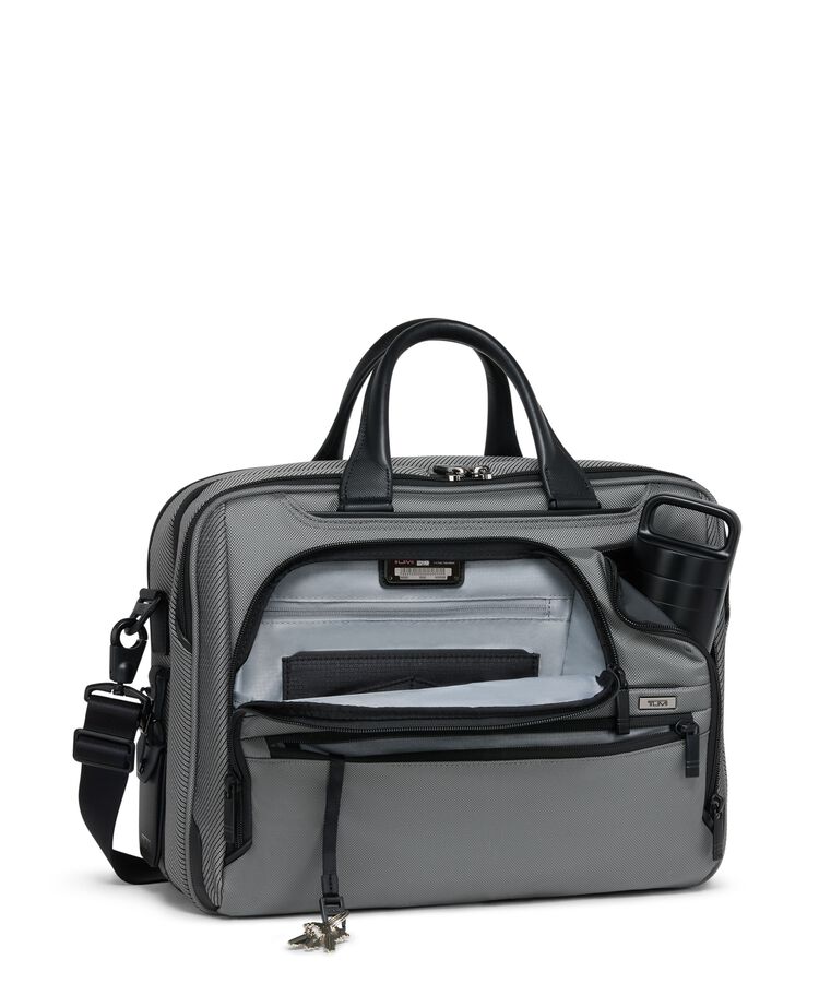TUMI ALPHA Medium 15" Expandable Briefcase  hi-res | TUMI