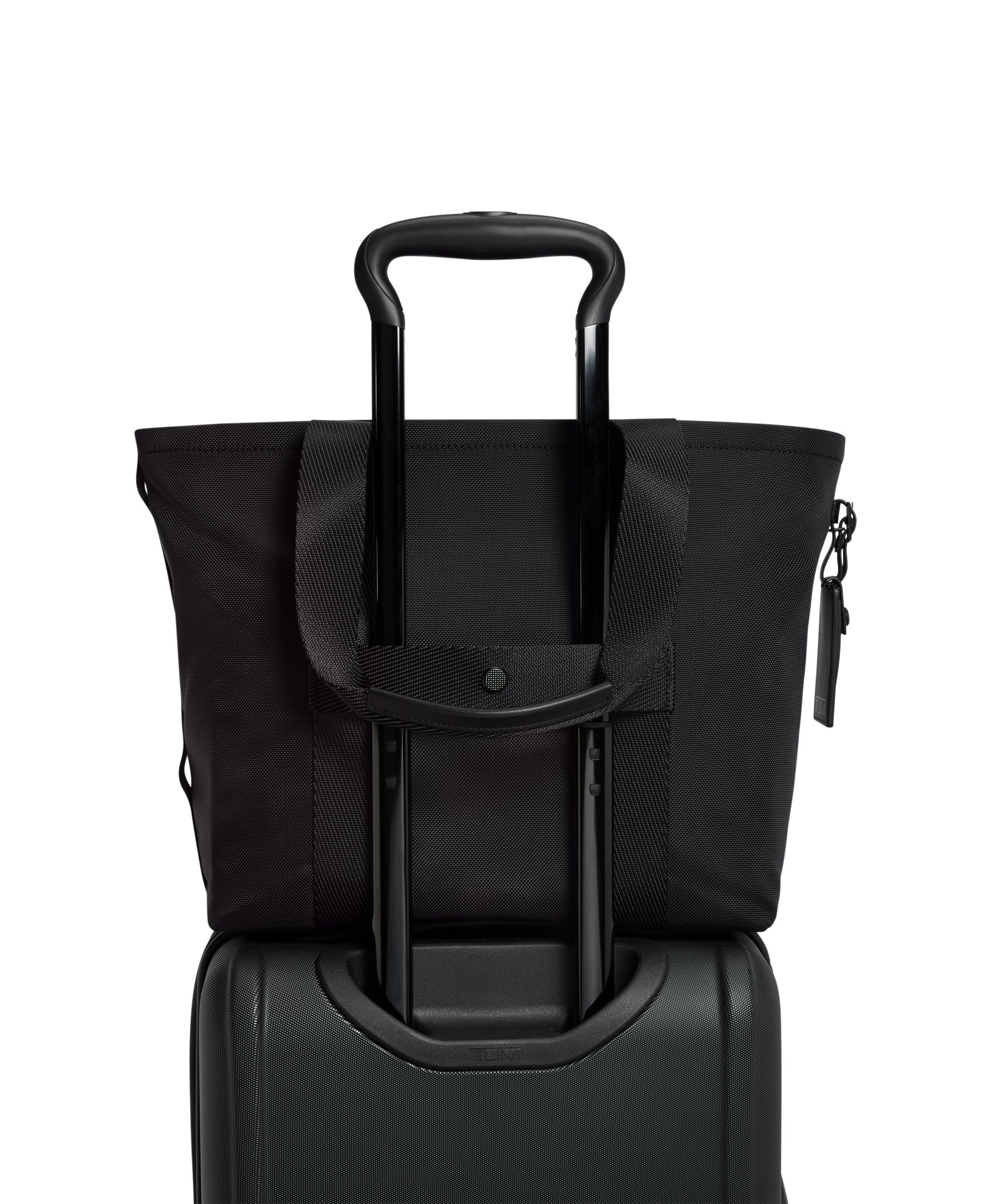 Essential Small East/West Tote in Black | Alpha Bravo | TUMI Singapore