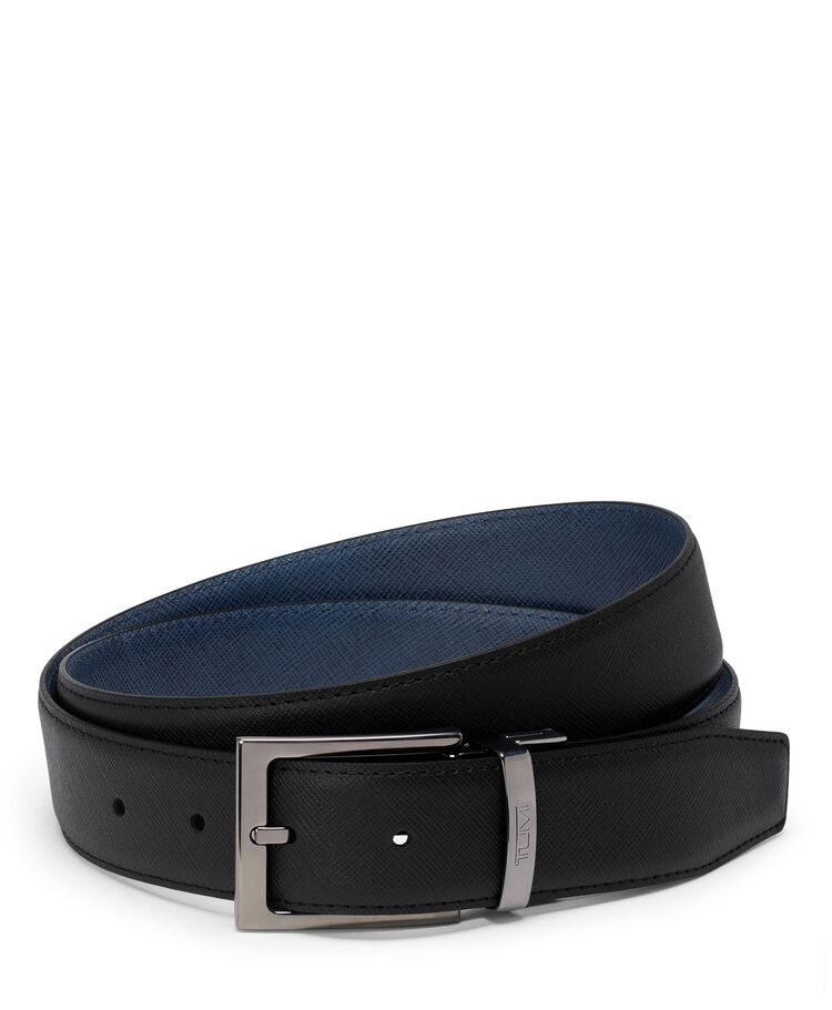 TUMI BELTS Rectangle Reversible Saffiano Leather Belt 35mm OS44  hi-res | TUMI