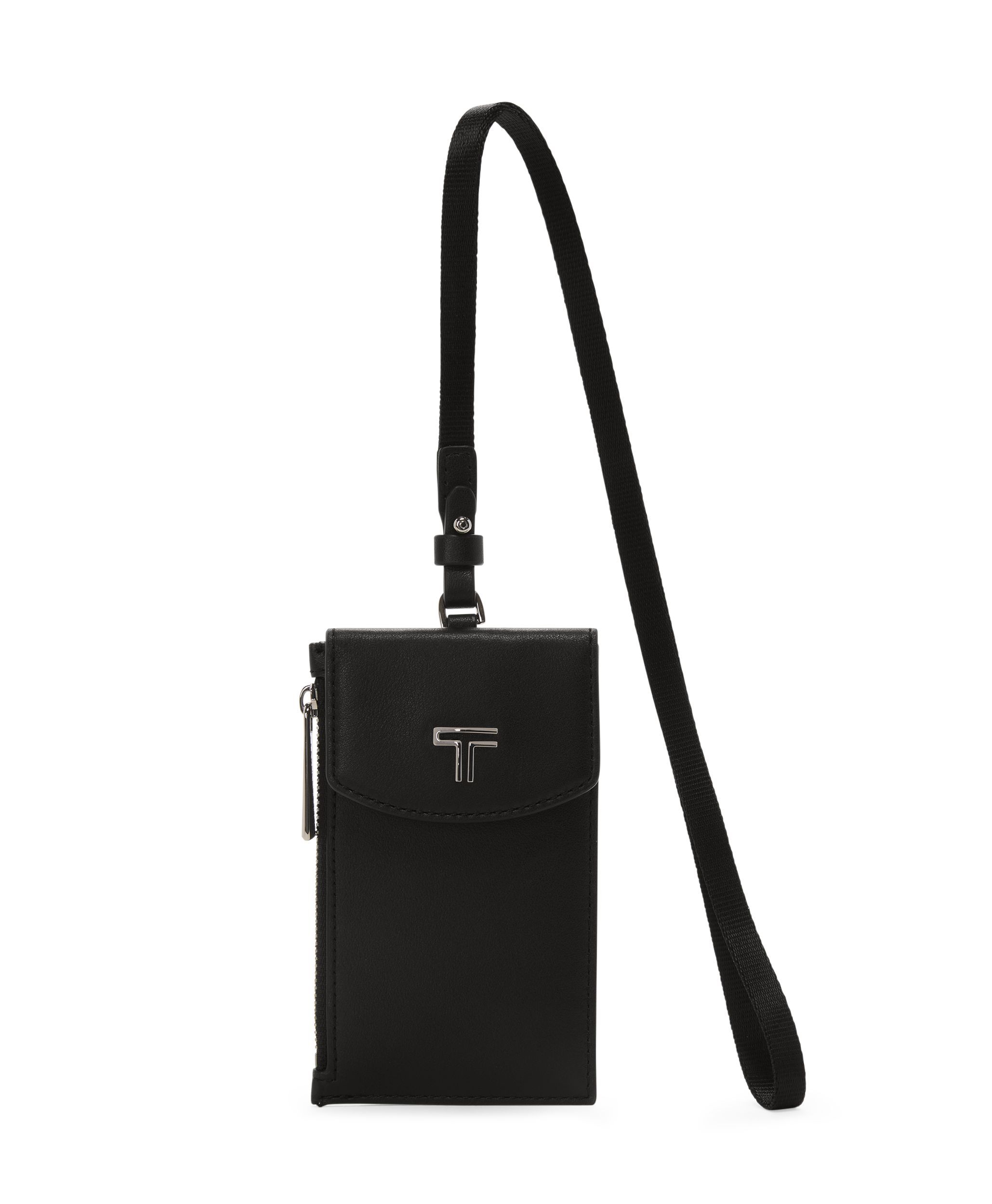 TUMI ショルダーバッグ ブラック Warrantyカードあり Card Case Lanyard in Black/Gunmetal | Belden Slg | TUMI Singapore