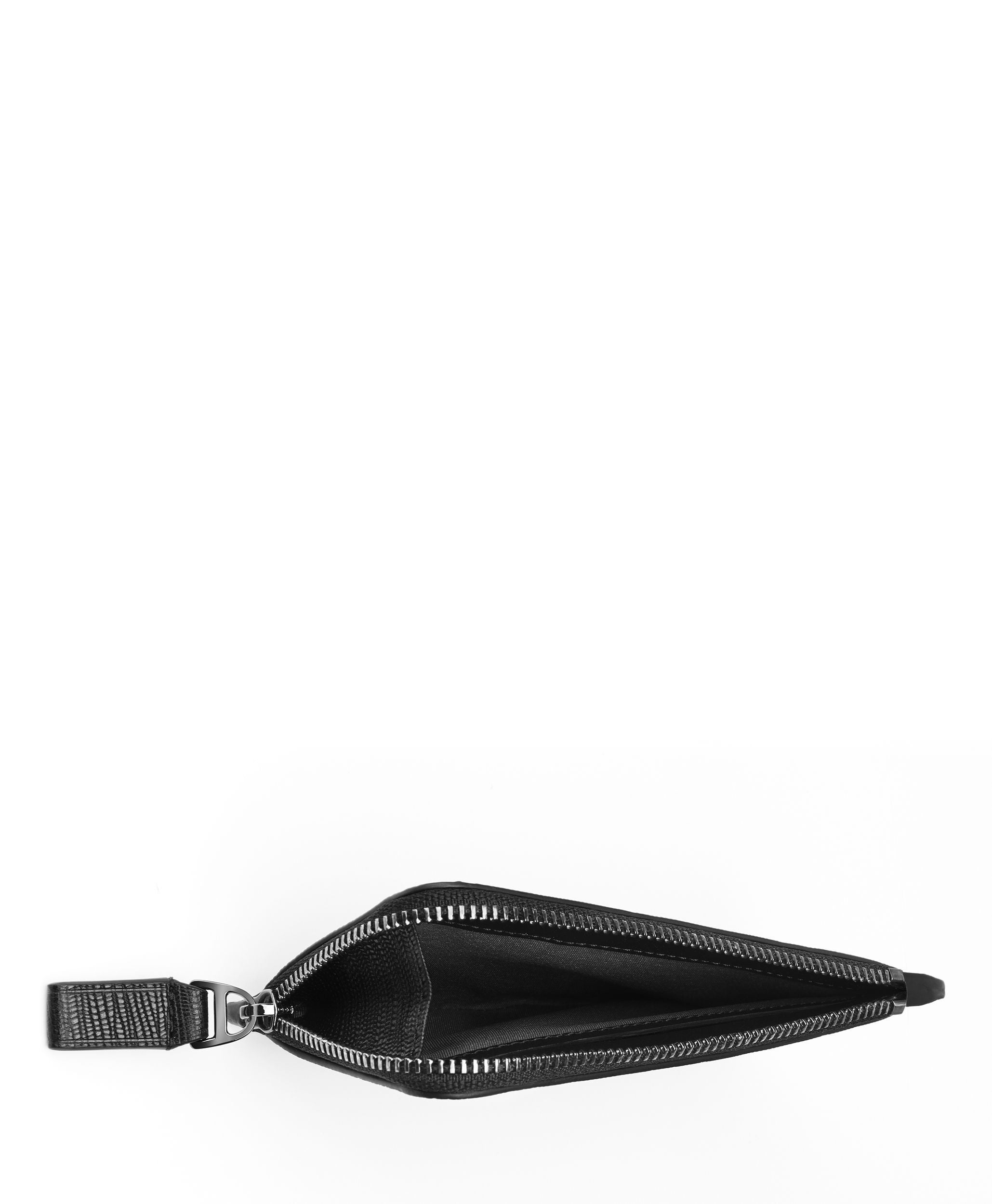 L-Zip Card Case in Black Embossed | Nassau Slg | TUMI Singapore