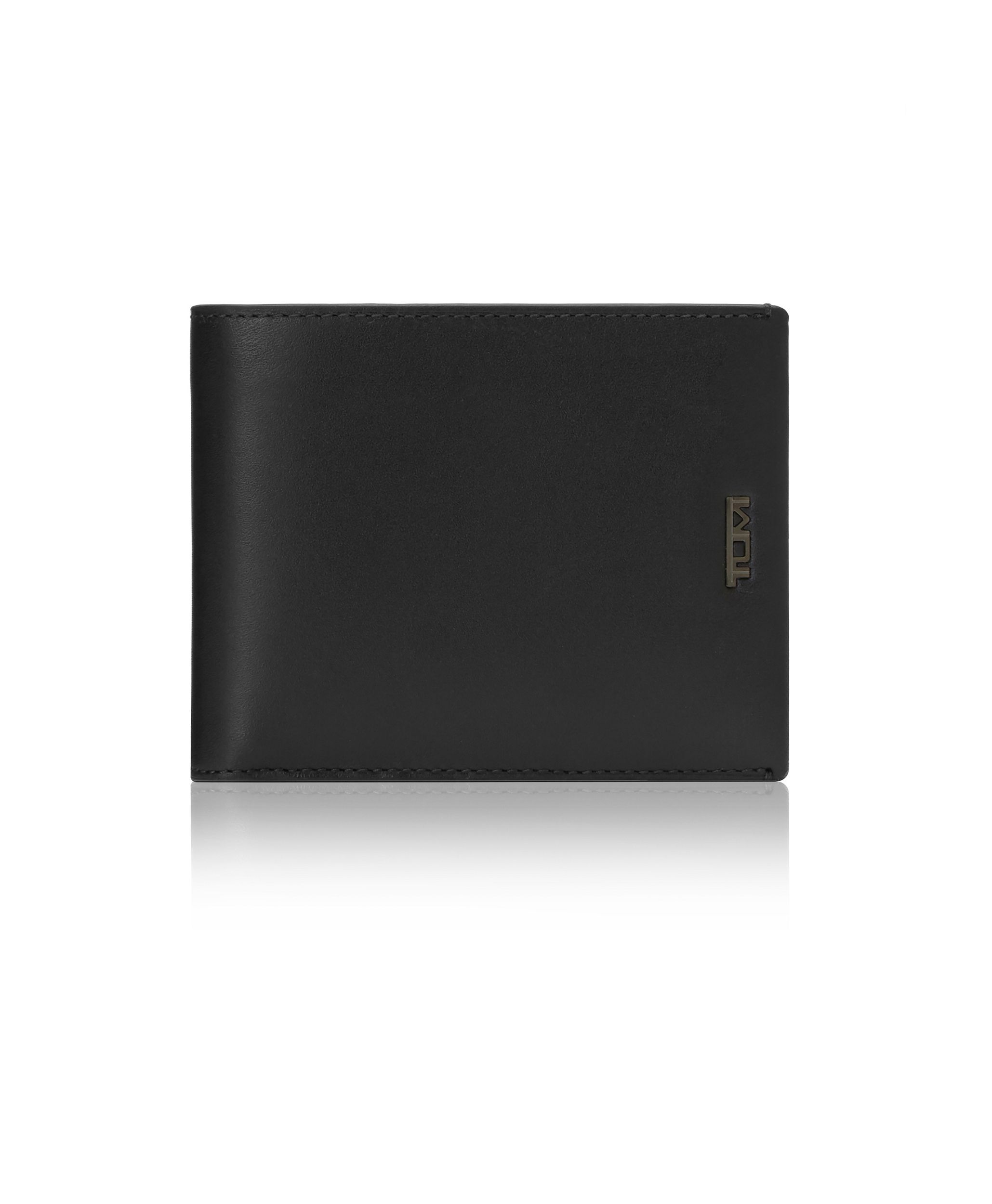 Global Double Billfold in Black Smooth | Nassau Slg | TUMI Singapore