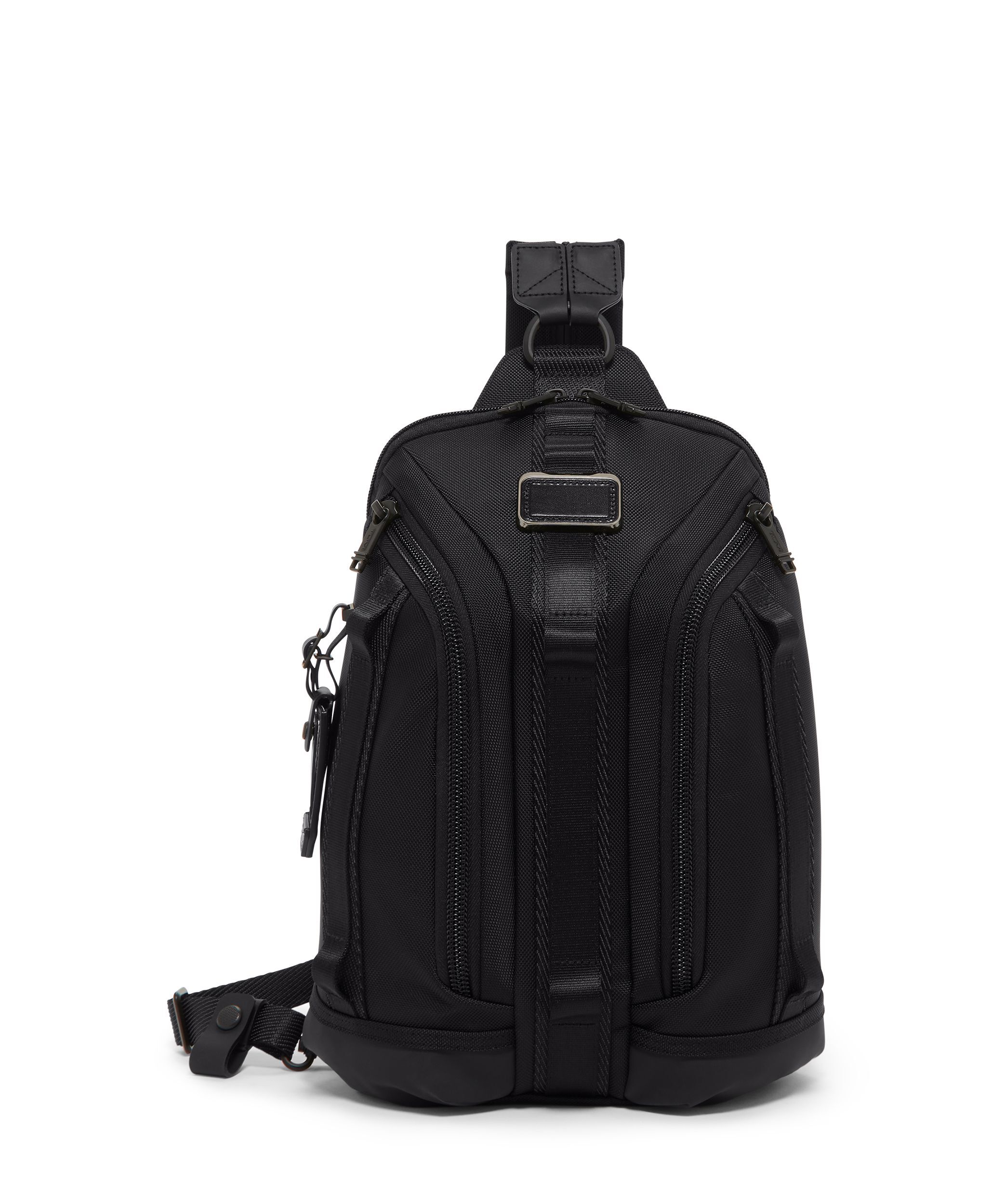 TUMI　ALPHA BRAVO　ボディバッグ Knight Sling in Black | Alpha Bravo | TUMI Singapore