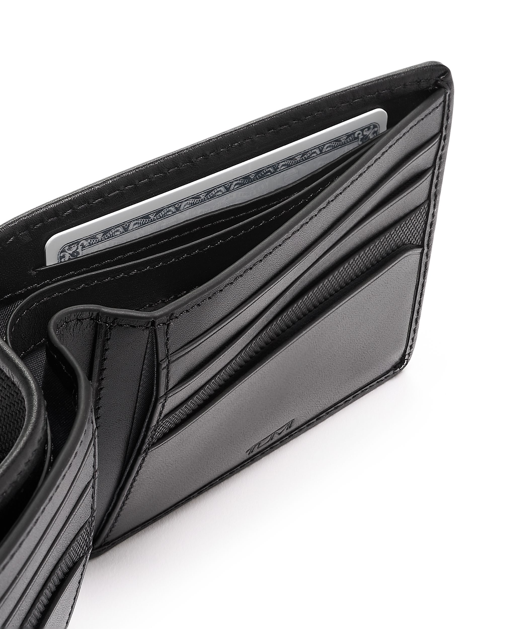 Global Double Billfold in Black | Alpha | TUMI Singapore