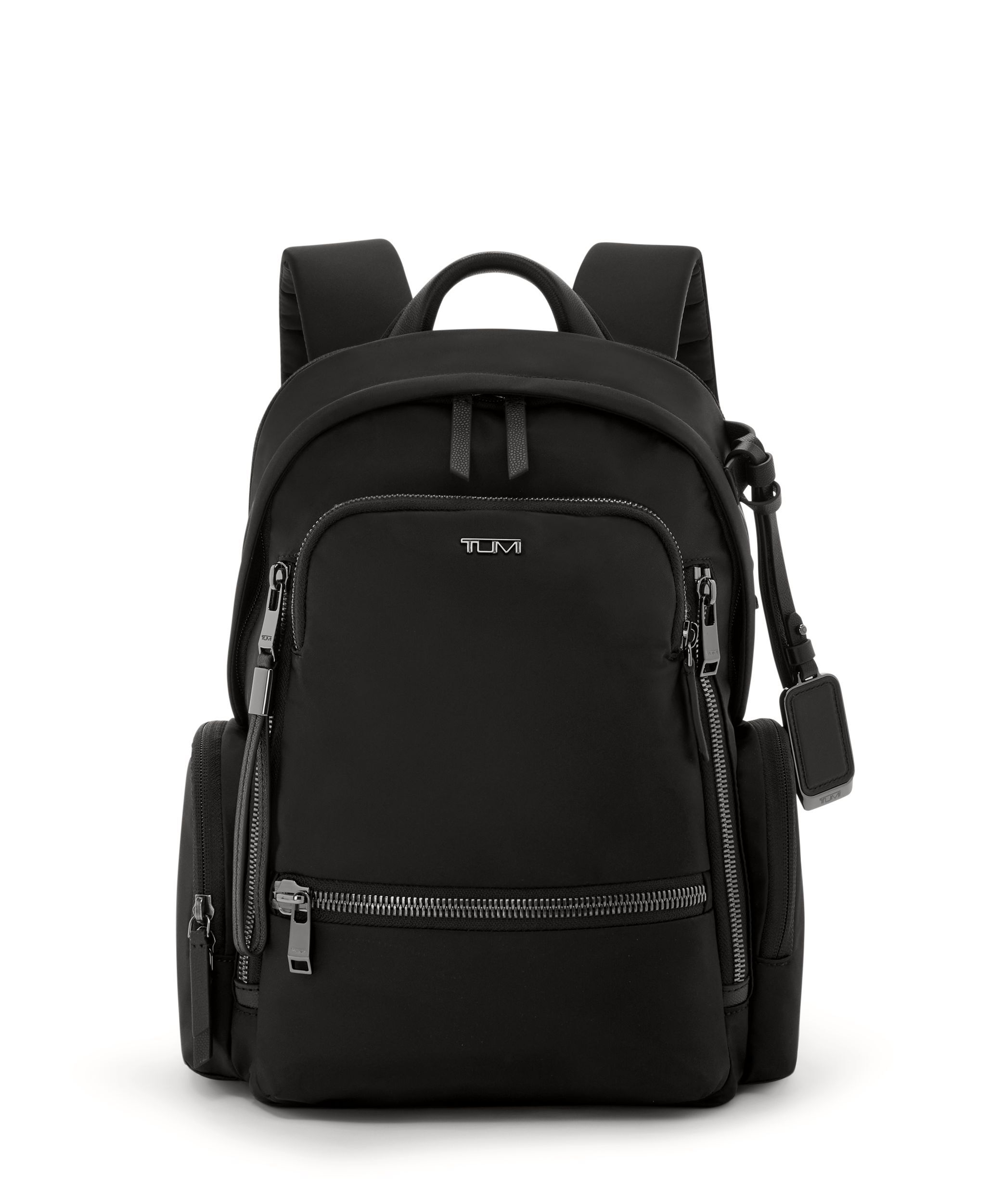 Celina Medium Backpack in Black/Gunmetal | Voyageur | TUMI Singapore