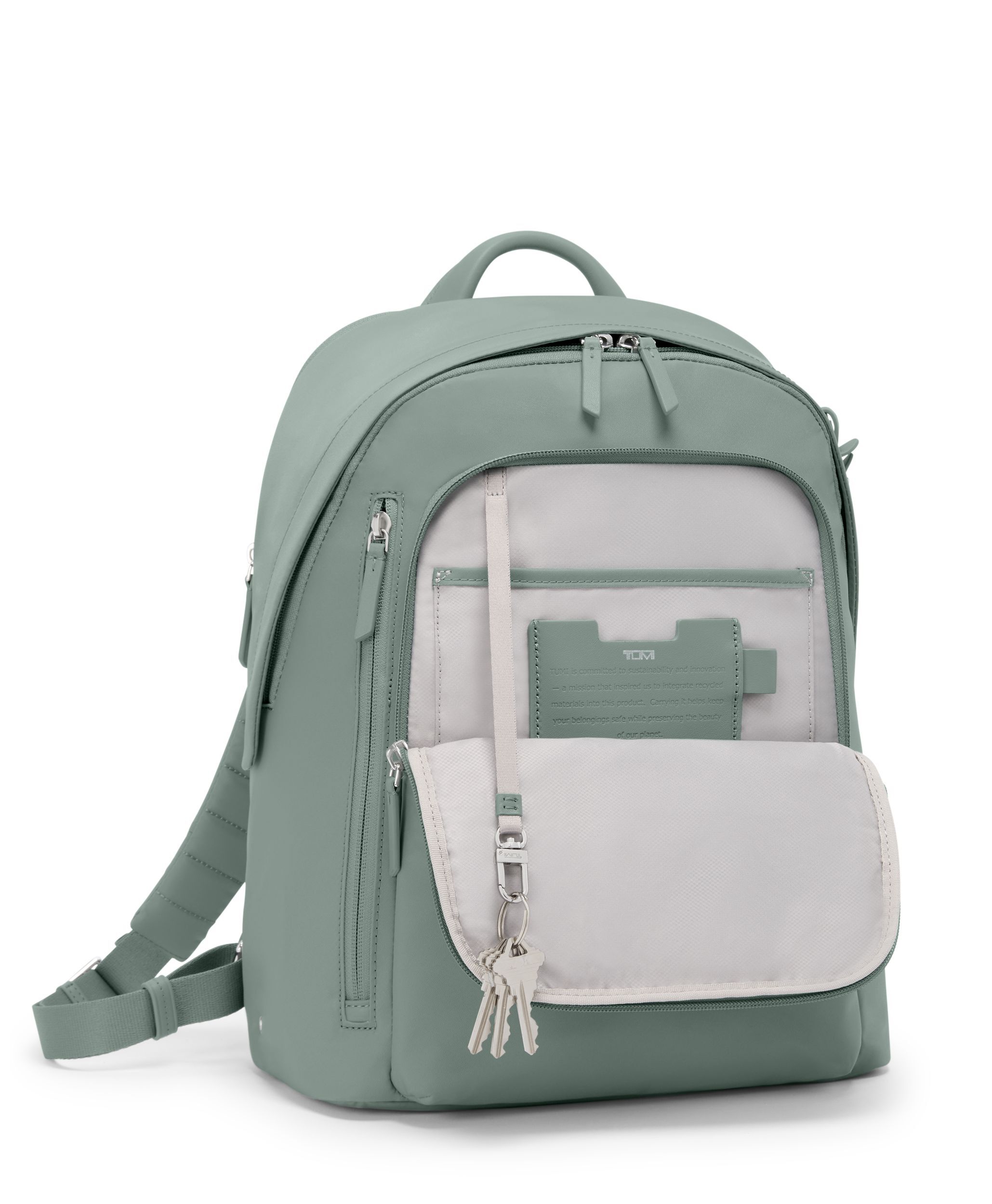 Halsey Backpack in Thyme | Voyageur | TUMI Singapore