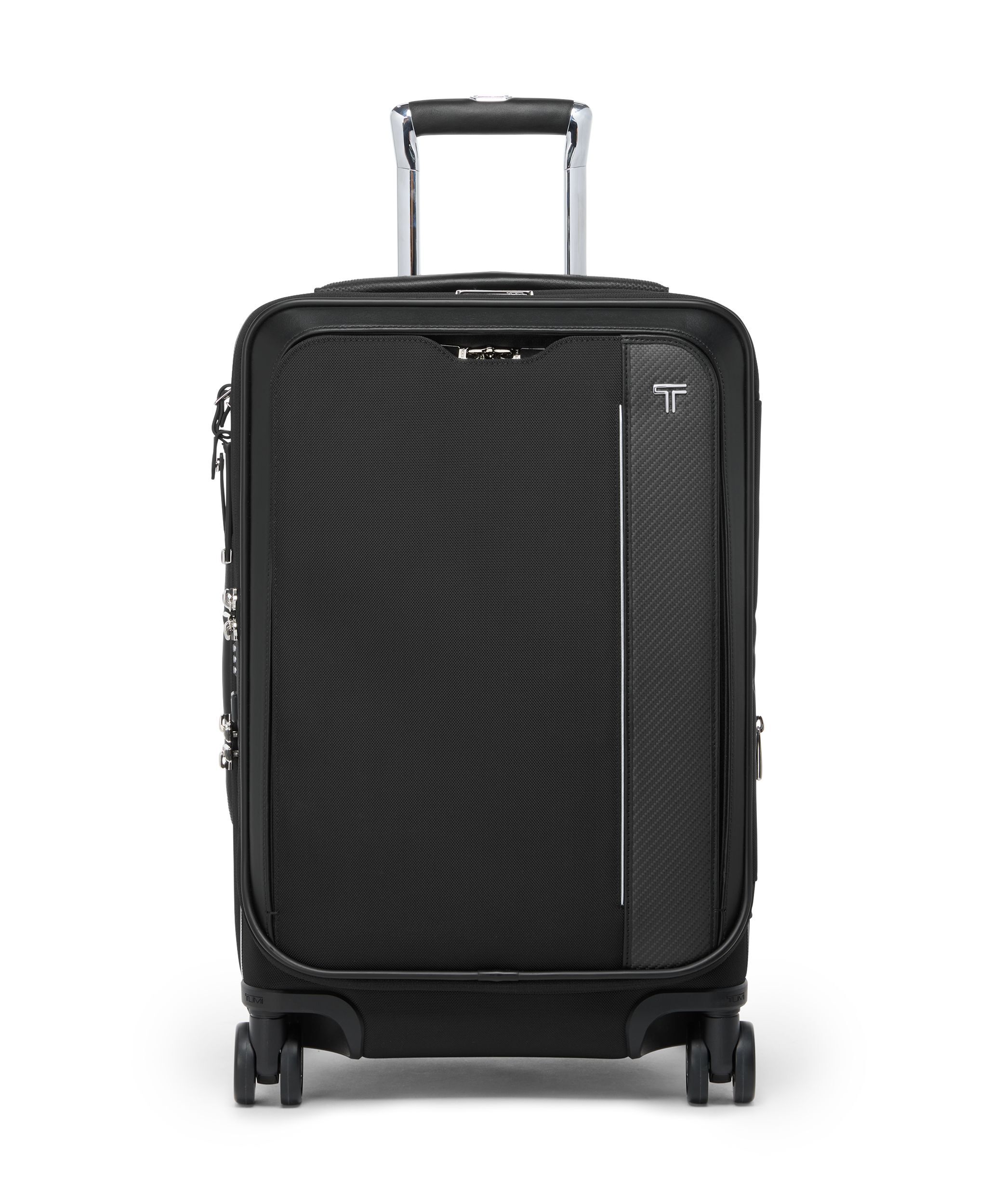 International Dual Access 4 Wheeled Carry On in Black | Arrive