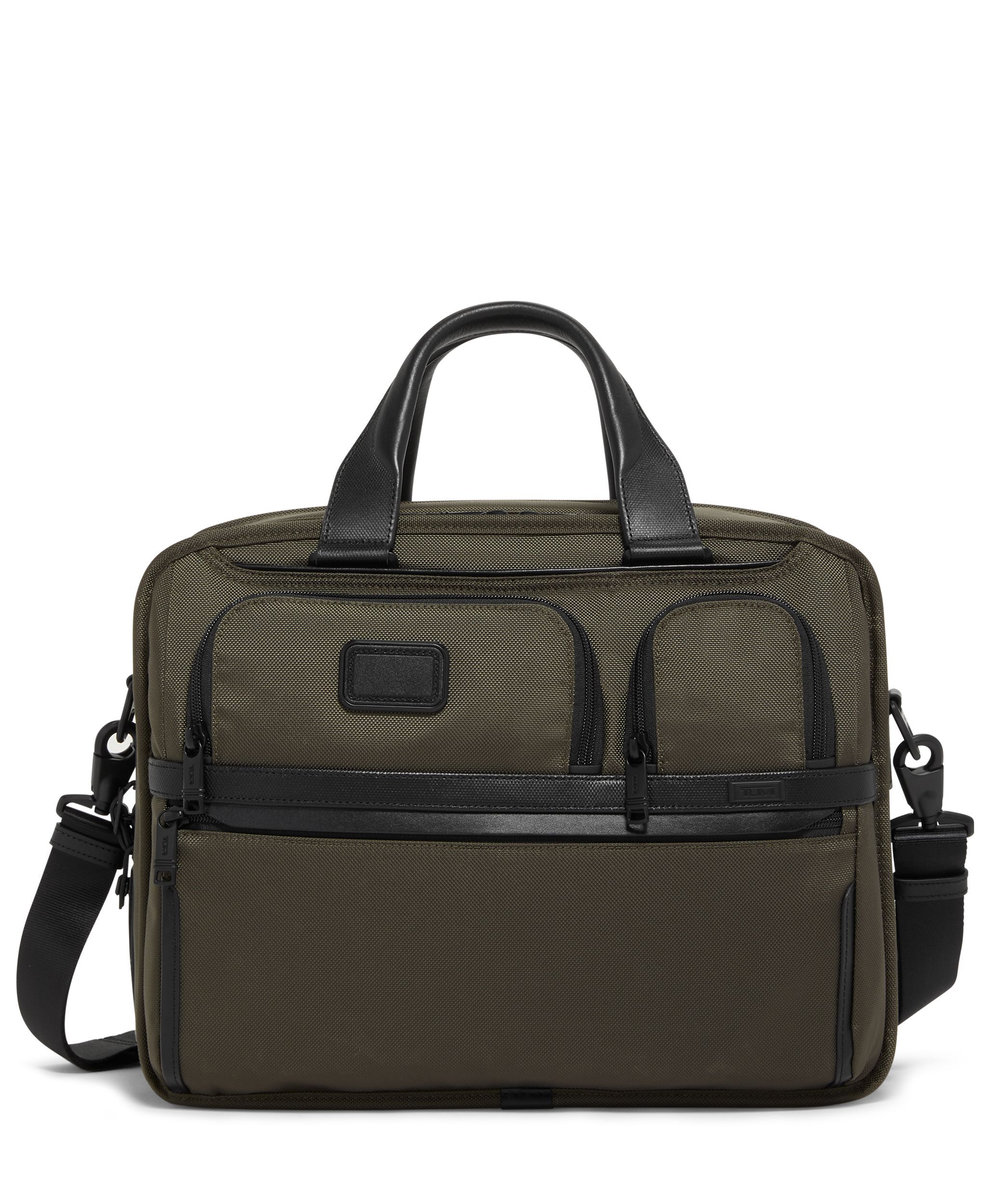 Expandable Organizer Laptop Brief in Olive Night Tumi Alpha TUMI Singapore