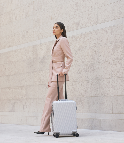 19 DEGREE FRAME International 4 Wheeled Carry-On  lifestyle | TUMI