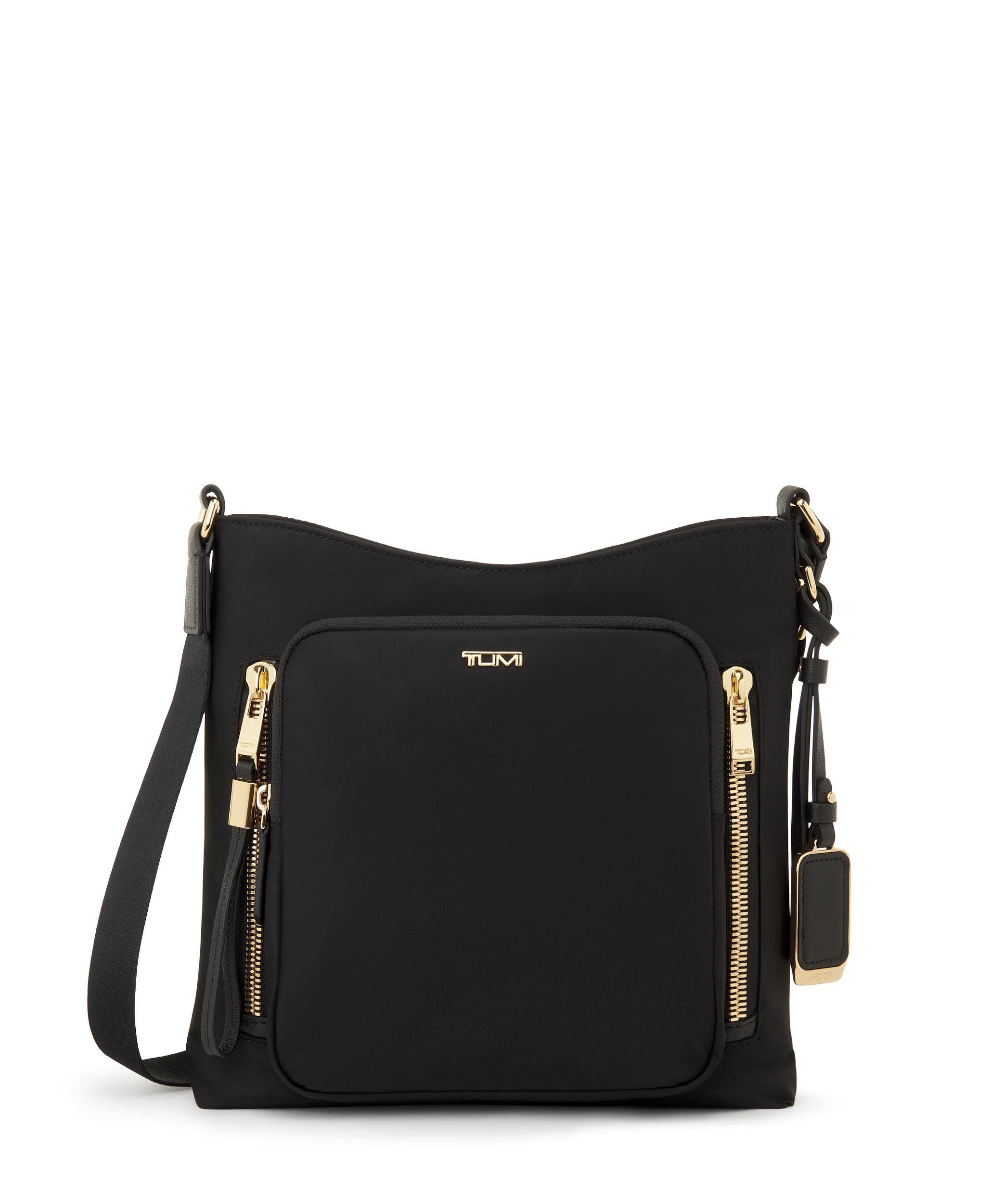 Tyler Crossbody in Black/Gold | Voyageur | TUMI Singapore