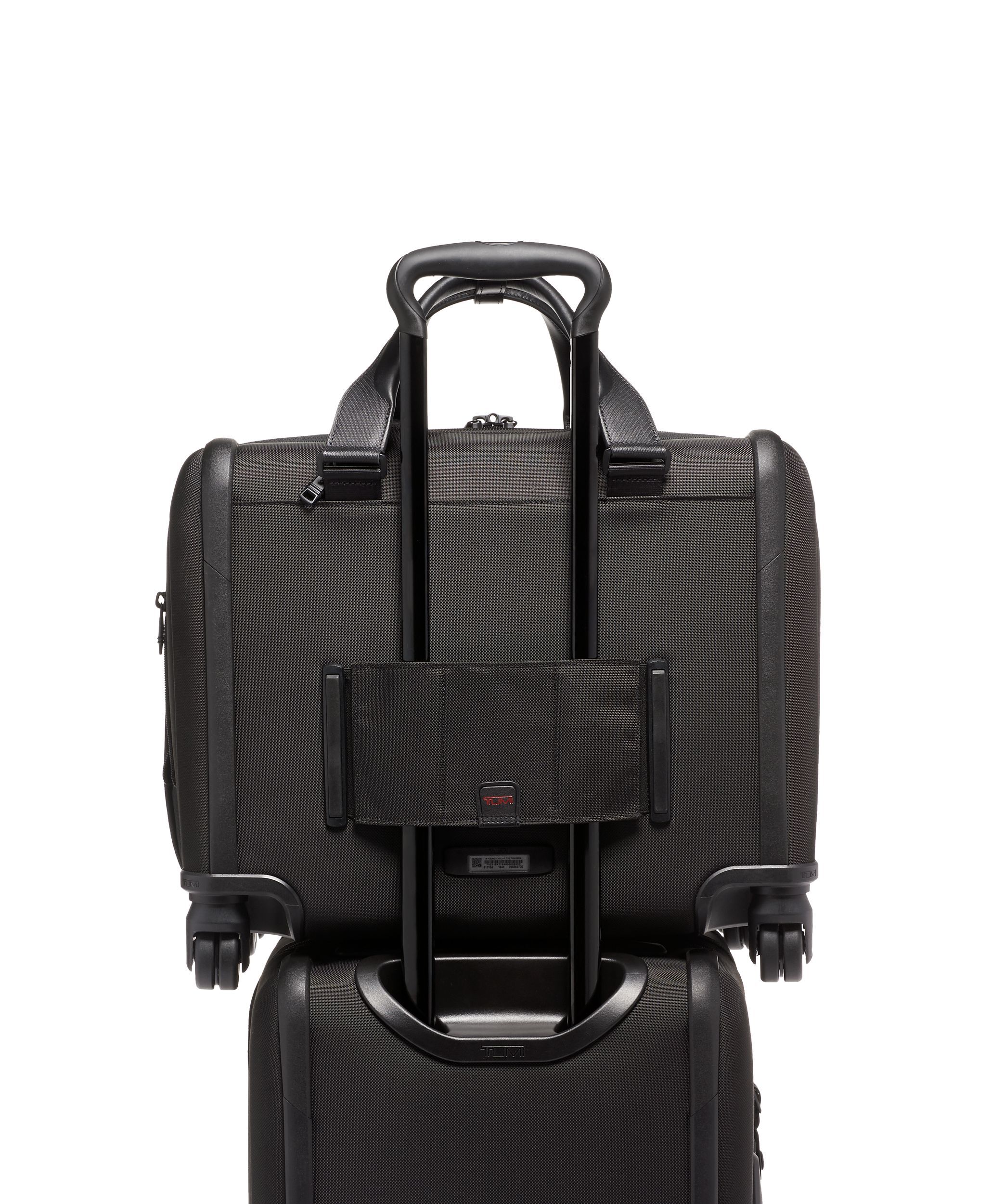 Deluxe 4 Wheeled Laptop Case Brief in Black | Tumi Alpha | TUMI Deluxe 4 Wheeled Laptop Case Brief in Black | Tumi Alpha | TUMI