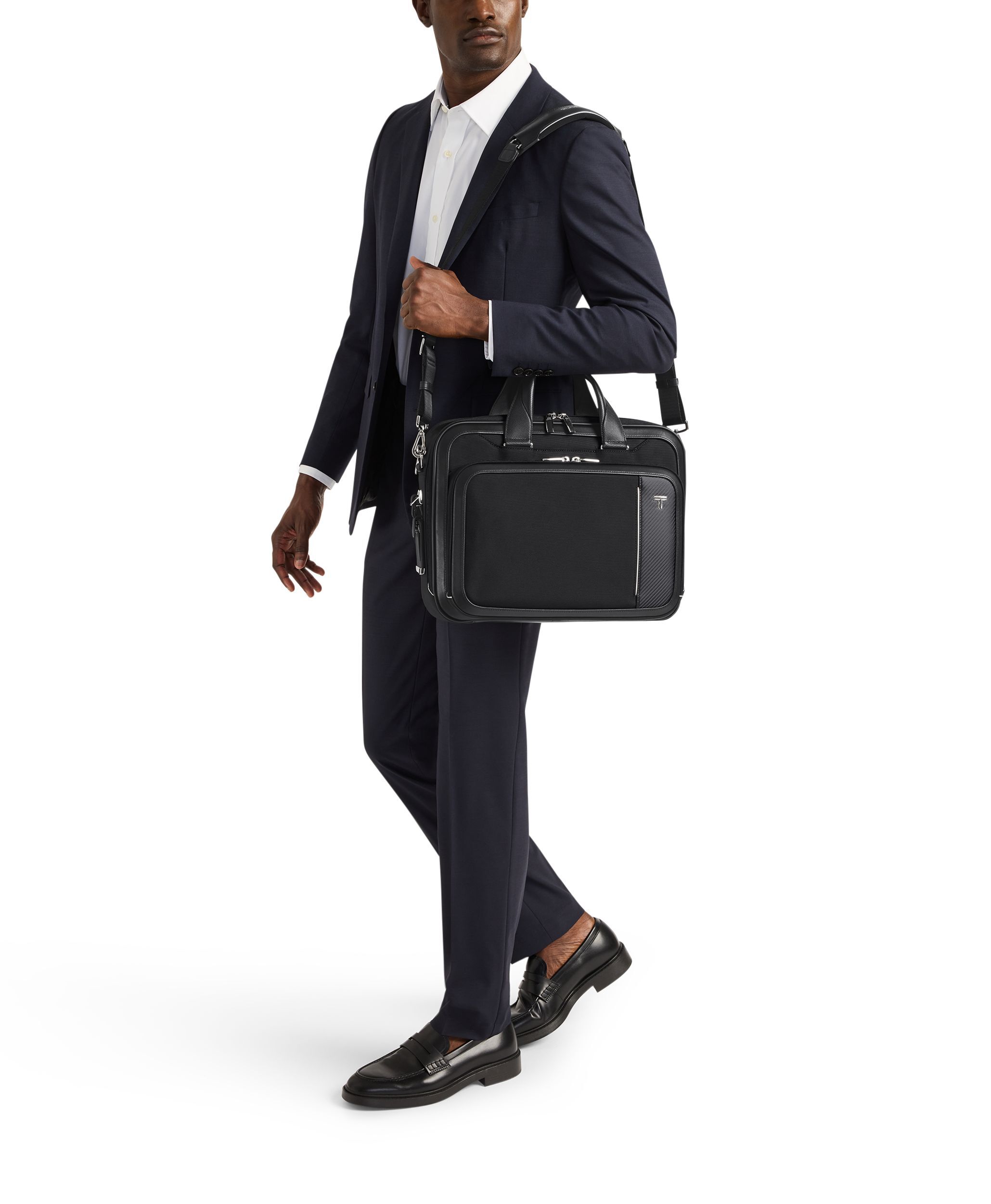 Sadler Large Brief in Black | Arrive' | TUMI Singapore