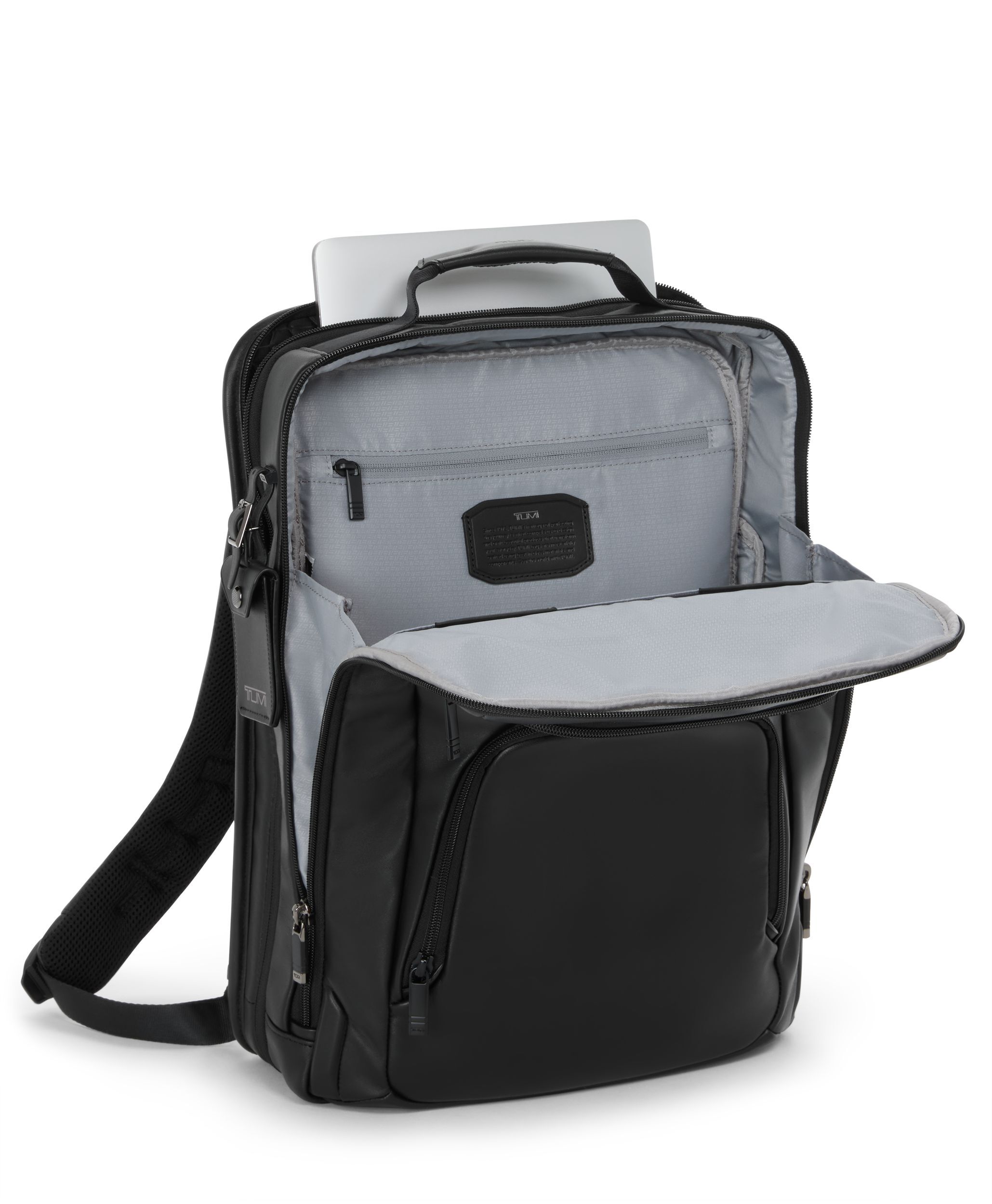 Large 17” Expandable Backpack in Black | Tumi Alpha | TUMI Singapore