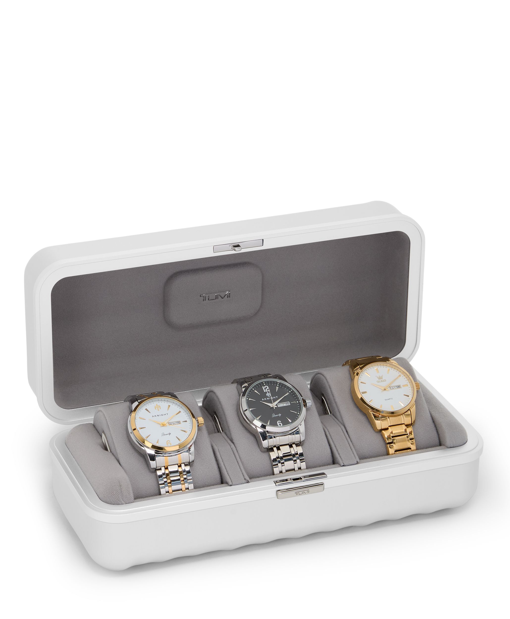 Watch Travel Case in Silver | 19 Degree Aluminum | TUMI Singapore