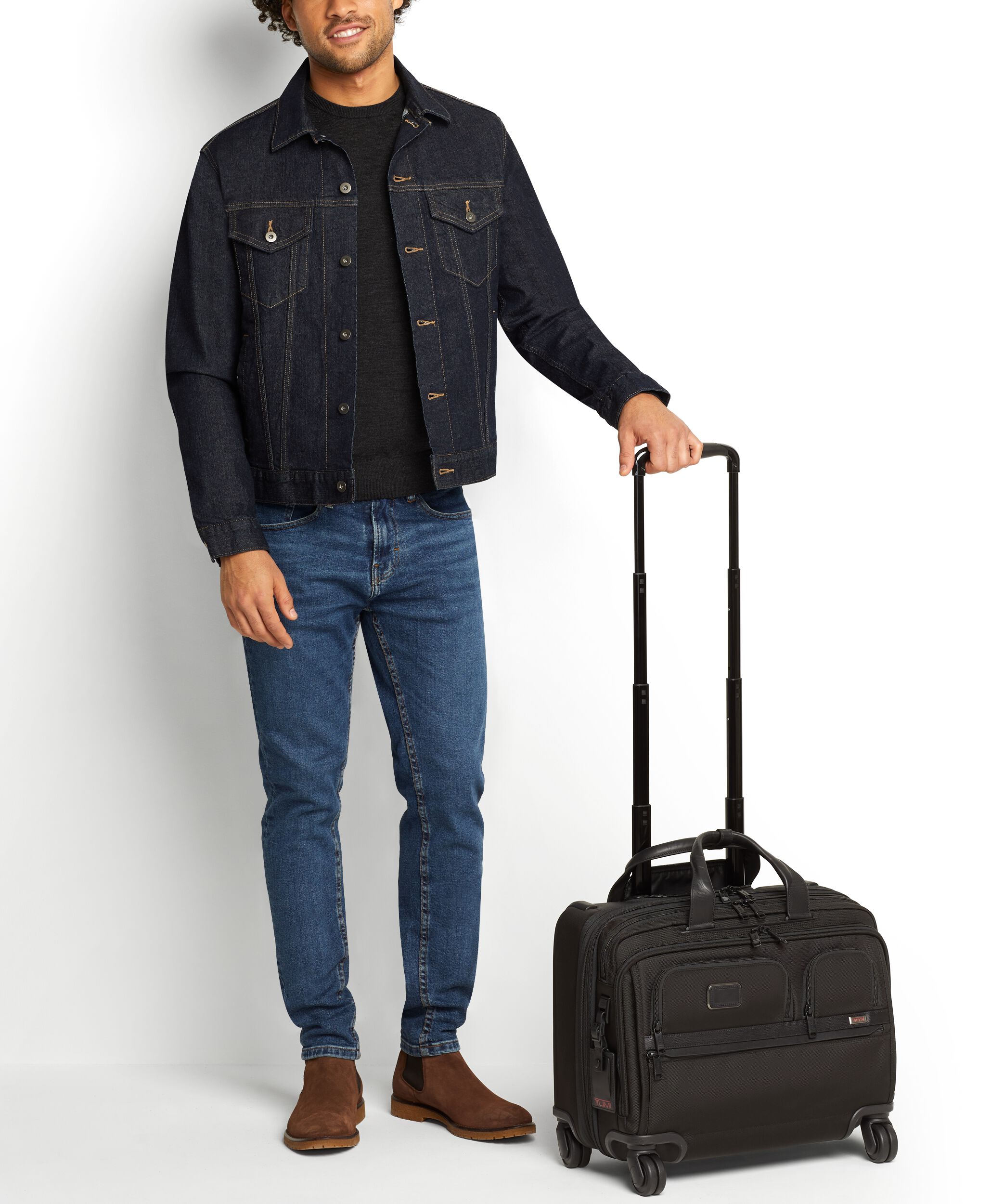Orange 　TUMI 26141D4➕ 22121D4 International Dual Access 4 Wheeled Carry-On | Tumi US