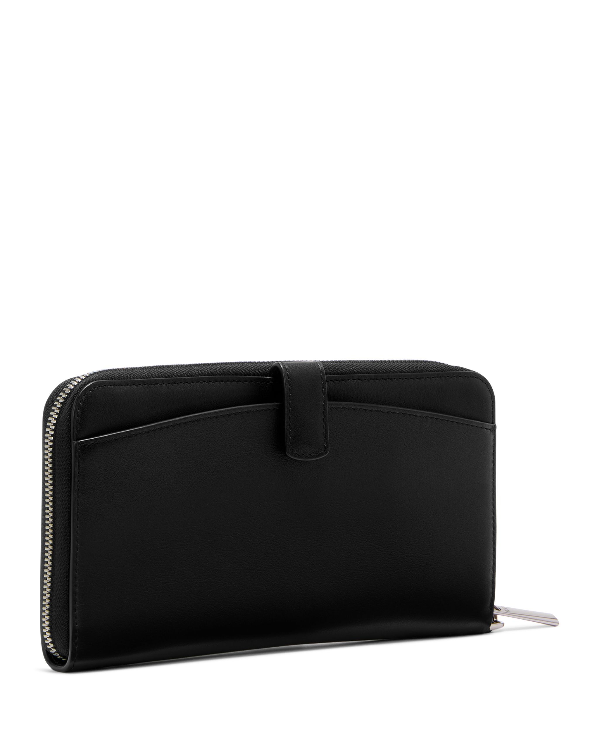 Travel Wallet in Black/Gunmetal | Belden Slg | TUMI Singapore