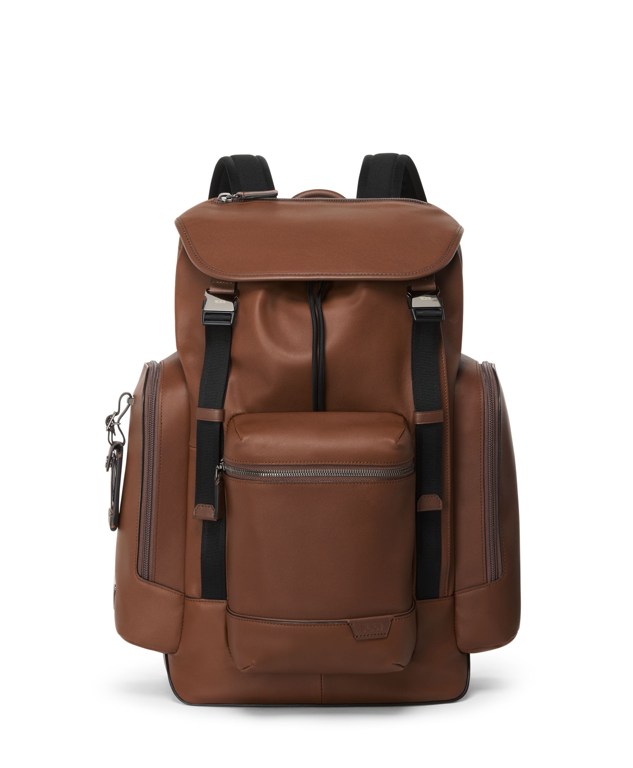 Griffen Flap Backpack in Cognac | Tumi Harrison | TUMI Singapore