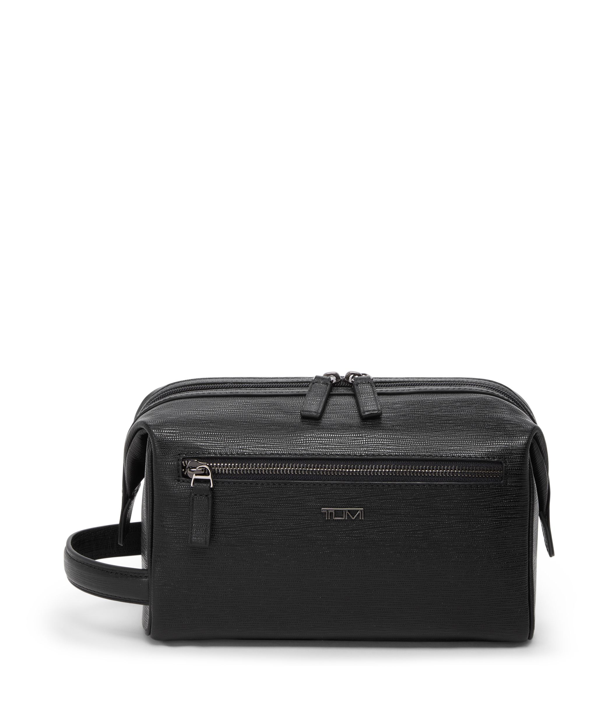 Framed Travel Kit in Black Embossed | Tumi Travel Access. | TUMI