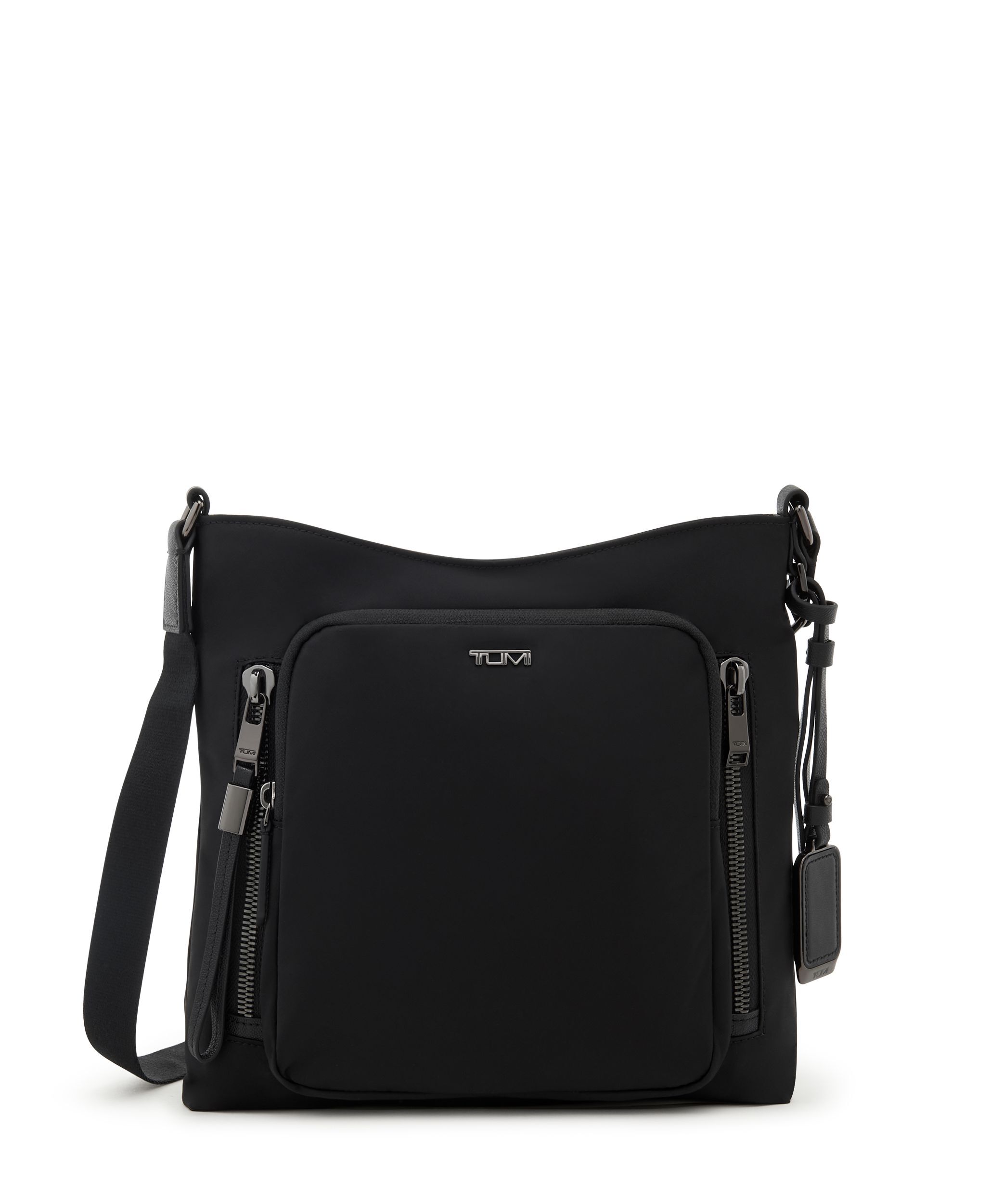 Tyler Crossbody in Black/Gunmetal | Voyageur | TUMI Singapore