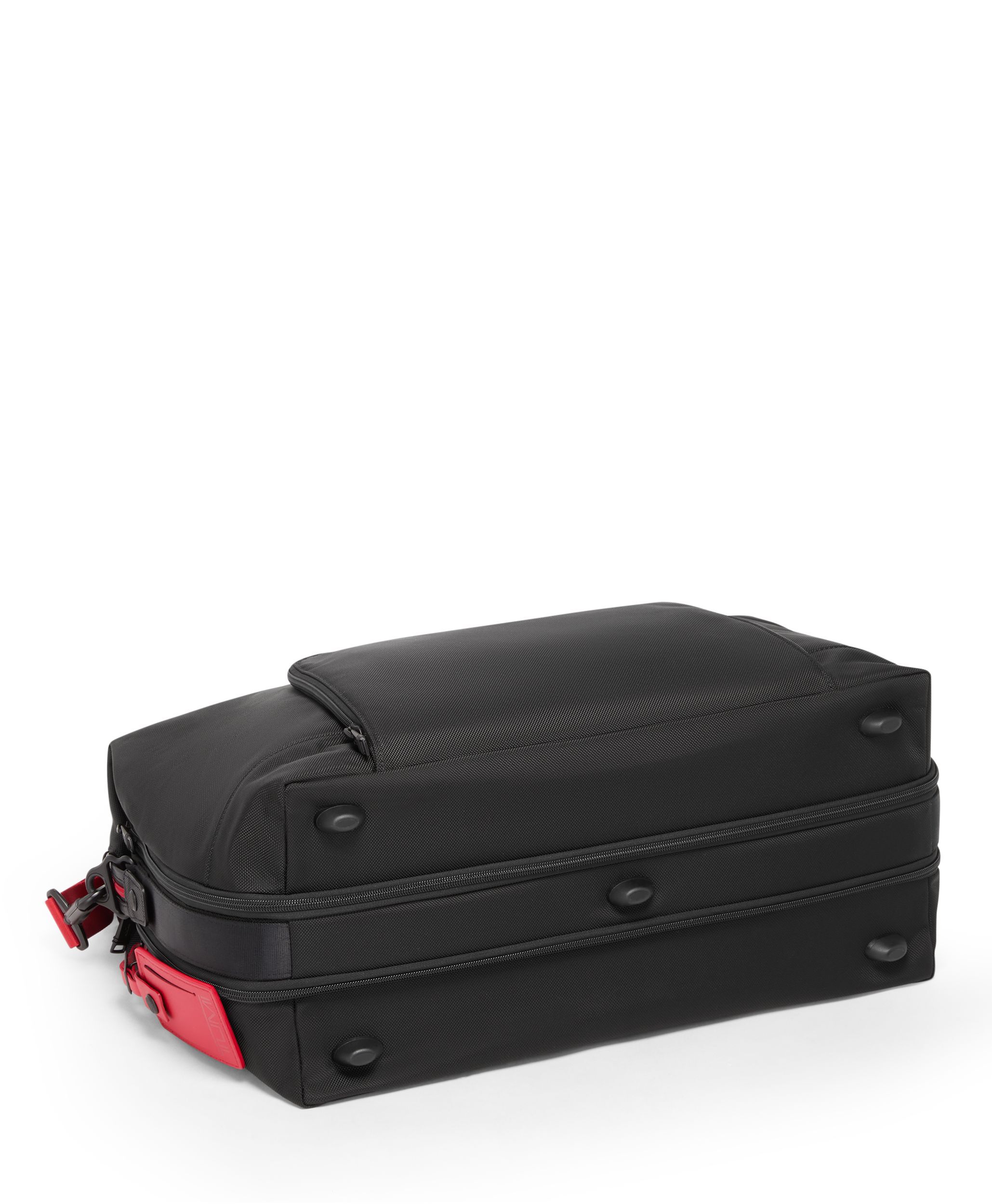 Double Expansion Satchel in Black/Red | Tumi Alpha | TUMI