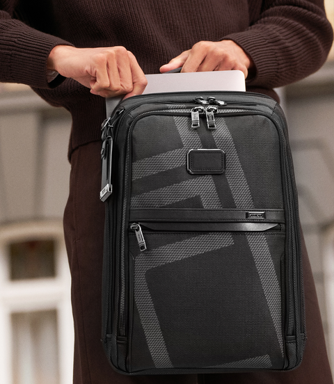 TUMI ALPHA Slim Backpack  lifestyle | TUMI