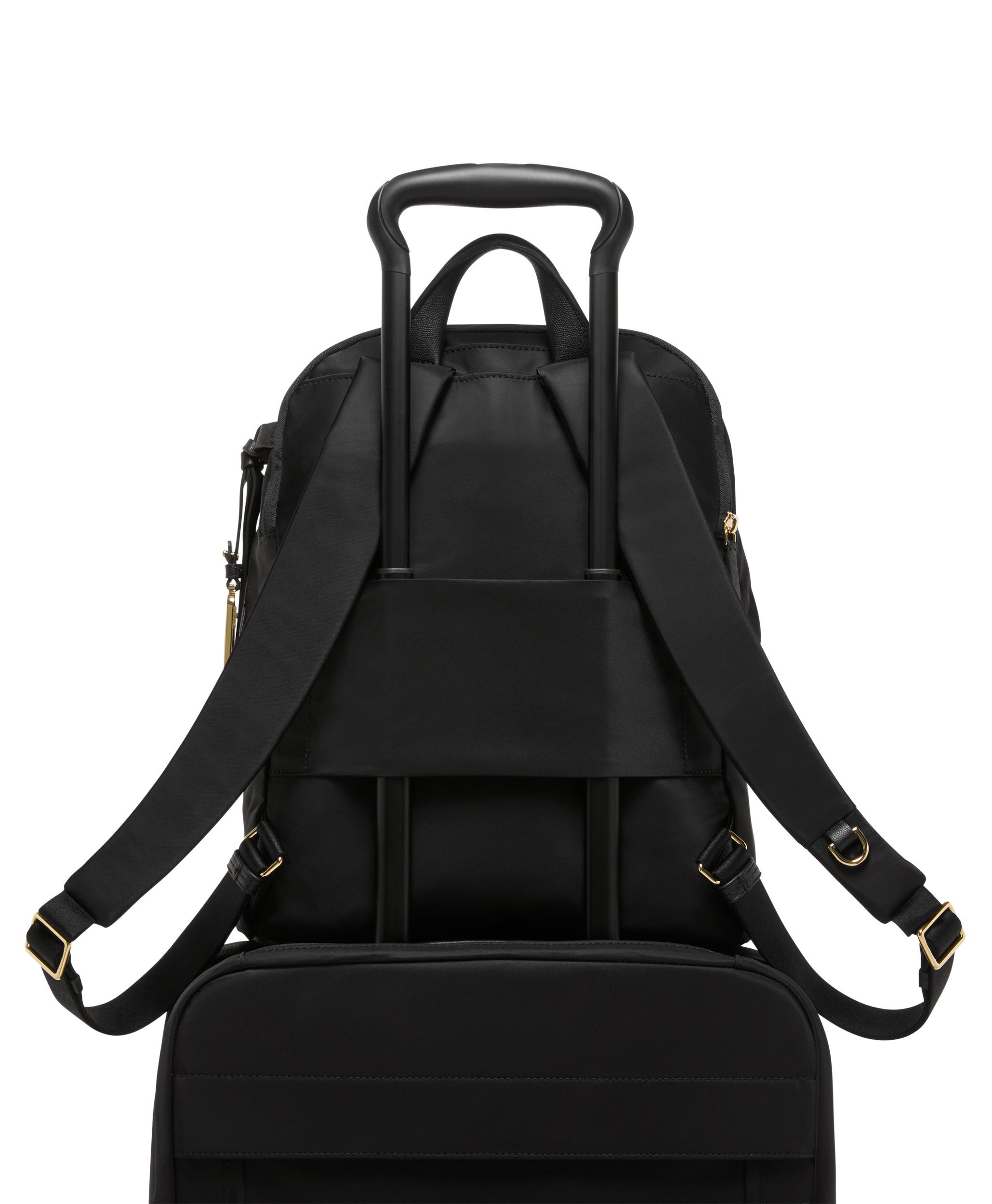 Halsey Backpack in Black/Gold | Voyageur | TUMI Singapore