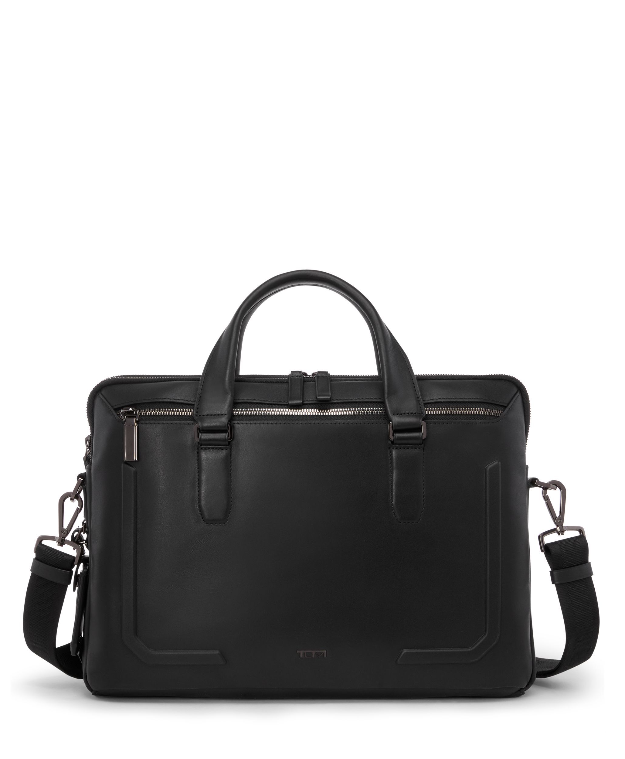 Sycamore Slim Brief in Black Bombe | Tumi Harrison | TUMI Singapore