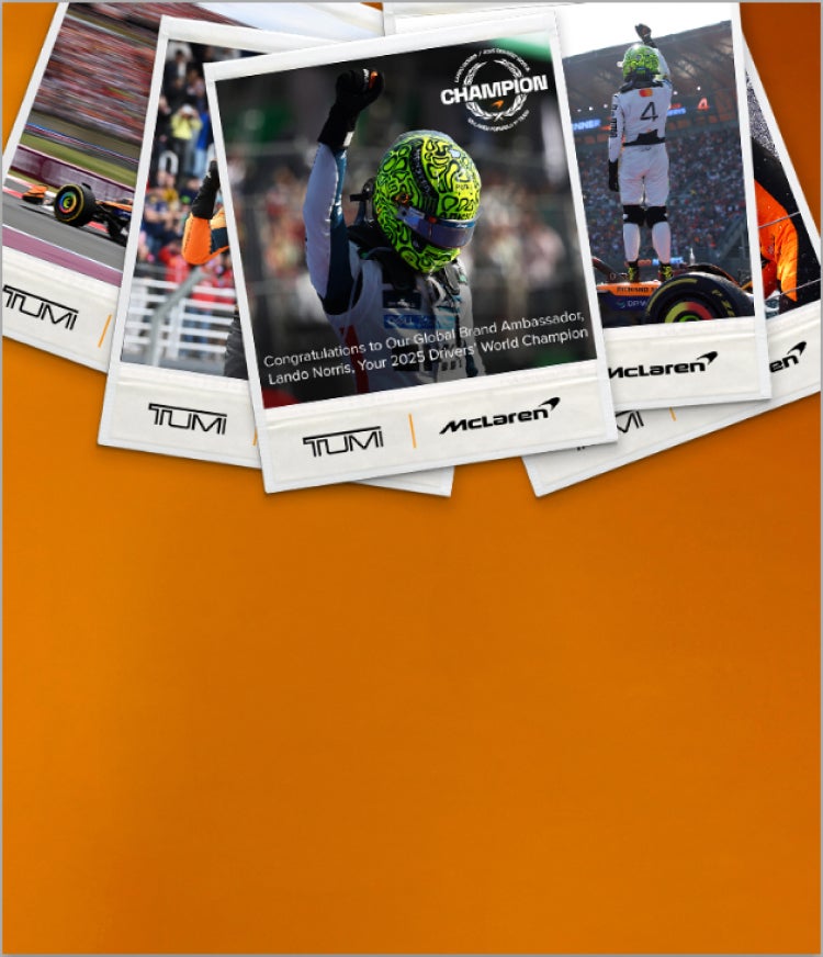 The TUMI | McLaren collection