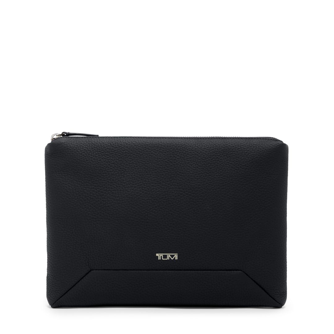 Tumi clutch discount bag